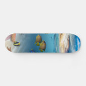 Skateboard Océan Corail Reef Poisson tropical (Horz)