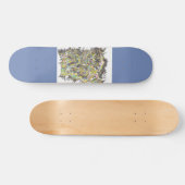 Skateboard Océan de champignon ! (Horz)