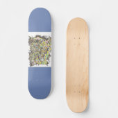 Skateboard Océan de champignon ! (Recto)