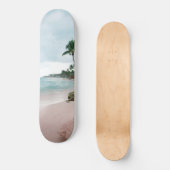 Skateboard Océan de Palm des Caraïbes #1 #tropical #wall #art (Recto)