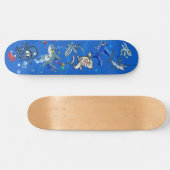Skateboard Océan du dessin (Horz)