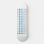 Skateboard Ocean Hearts Skate Deck (Recto)