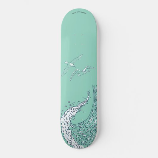 Skateboard, Ocean Skateboard, Zee, oceaandek Skateboard (Voorkant)