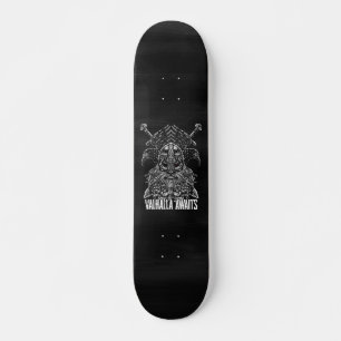 Skateboard Odin ravens Viking Mythologie Valhalla attend