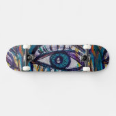 Skateboard Oeil de graffiti (Horz)