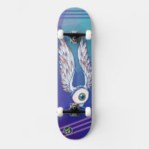 Oeil de patinage avec ailes