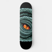 Skateboard Œil de prédateur reptile primal (Recto)