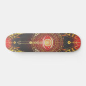 Skateboard OEil d'éternité mystérieux de l'arcane (rouge) Ska (Horz)