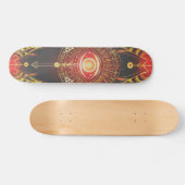 Skateboard OEil d'éternité mystérieux de l'arcane (rouge) Ska (Horz)