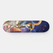 Skateboard Œil du Soleil – Le Faucon Éternel du Désert (Horz)
