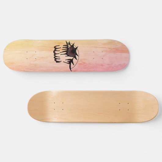 Skateboard OEil épinglé (Horz)