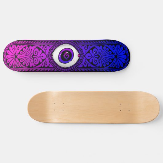 Skateboard Oeil pourpre (Horz)