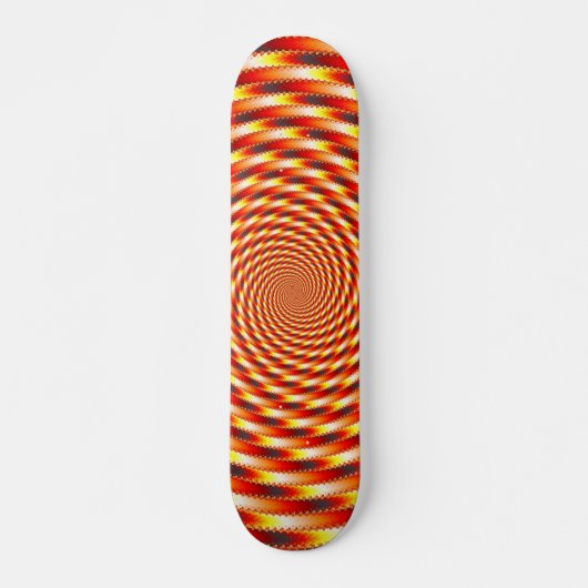 Skateboard Oeil rouge - Fractal (Devant)