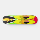 Skateboard OEils spatiaux (Horz)