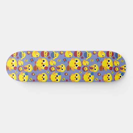 Skateboard OEufs de Pâques de Hatch Retro (Horz)