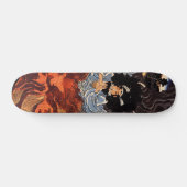 Skateboard OEukiyé japonais (Horz)