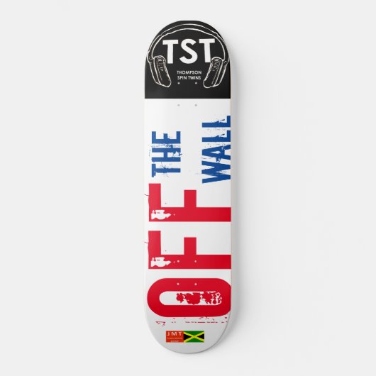 SKATEBOARD OFF THE WALL / Planche à roulettes JMT (Recto)