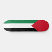 Skateboard officiellement le drapeau de l'État de Palestine (Horz)