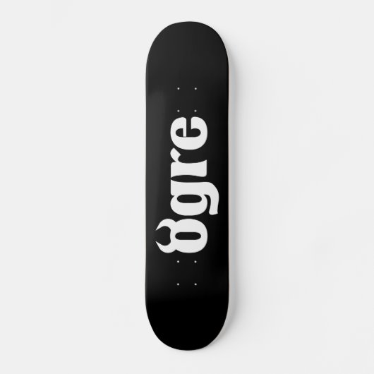 Skateboard Ogre (Recto)