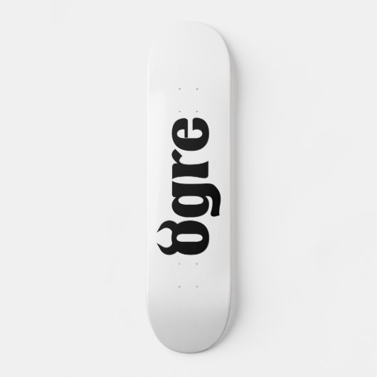 Skateboard Ogre (Recto)