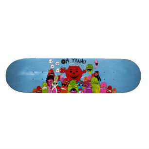 Skateboard Oh ouais par Demonbabies