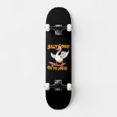 Skateboard Oie Silencieuse Sur La Perte (Recto)
