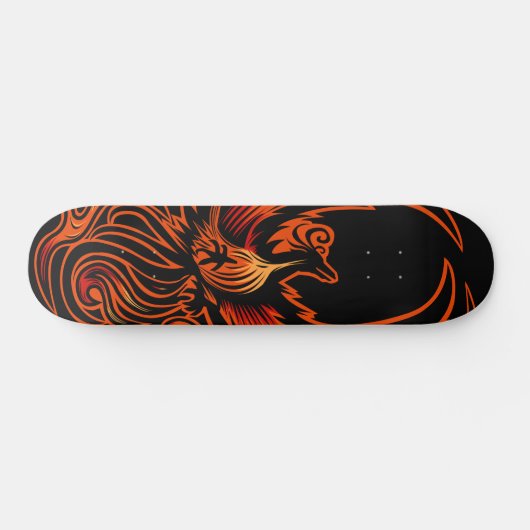 Skateboard Oiseau De Feu (Horz)