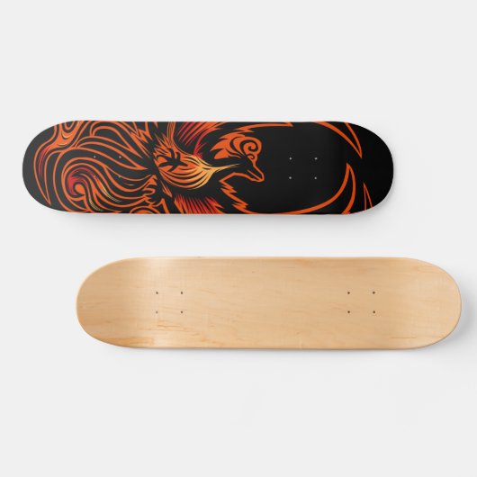 Skateboard Oiseau De Feu (Horz)