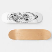Skateboard oiseau de la mort (Horz)