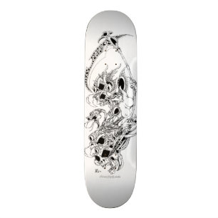 Skateboard oiseau de la mort