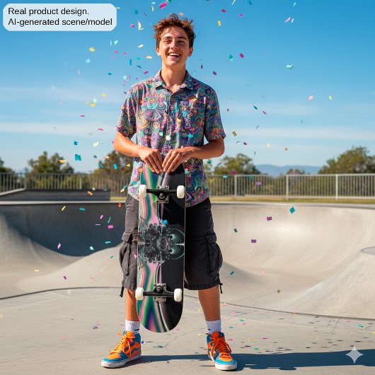 Skateboard Oiseau funky