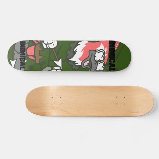 Skateboard Oiseau Robin Inimical (Horz)