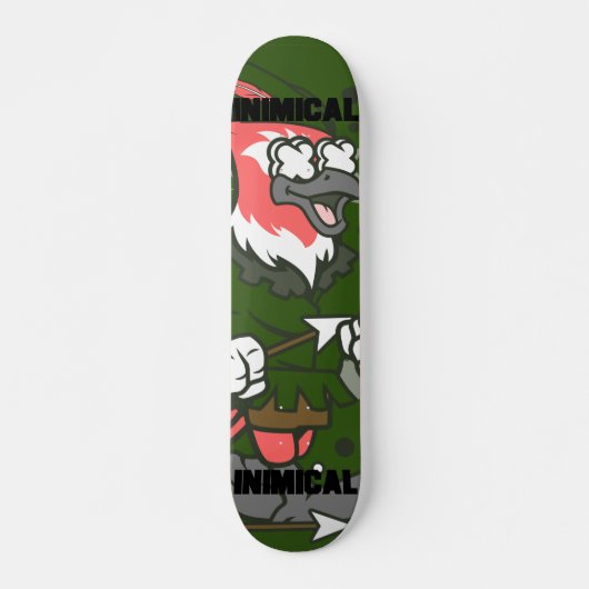 Skateboard Oiseau Robin Inimical (Devant)