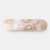 Skateboard Oiseau royal rose (Horz)