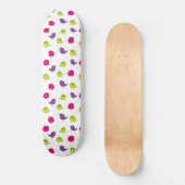 Skateboard Oiseaux colorés mignons (Recto)