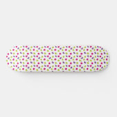 Skateboard Oiseaux colorés mignons (Horz)