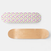 Skateboard Oiseaux colorés mignons (Horz)