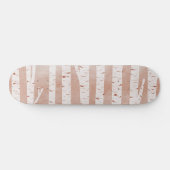 Skateboard Oiseaux illustrés (Horz)