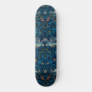 Skateboard Oiseaux (motif floral Vintage) (par William Morris
