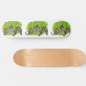 Skateboard Old English Game (Horz)
