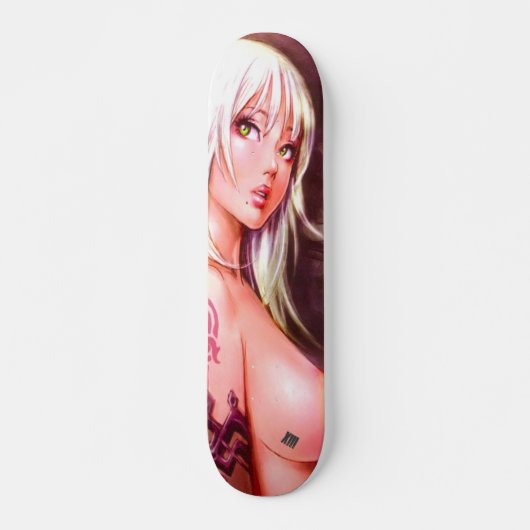 Skateboard Old School Dragon Girl XIII Deck (Devant)