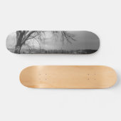 Skateboard Old Winter Tree Gris (Horz)