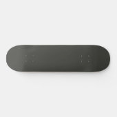 Skateboard olive noire (couleur solide) (Horz)