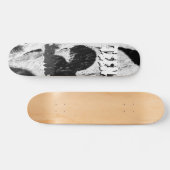 Skateboard ombre d'adolescent (Horz)