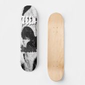 Skateboard ombre d'adolescent (Recto)