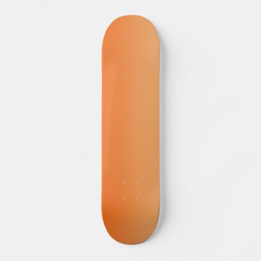 Skateboard Ombre orange (Recto)