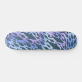 Skateboard Ombre Poisson Requin Baleine sur galaxie en pente (Horz)