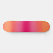 Skateboard Ombré rose orange (Horz)