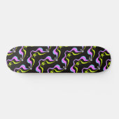 Skateboard Onde sonore néon (Horz)