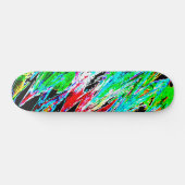 Skateboard Ondes colorées (Horz)